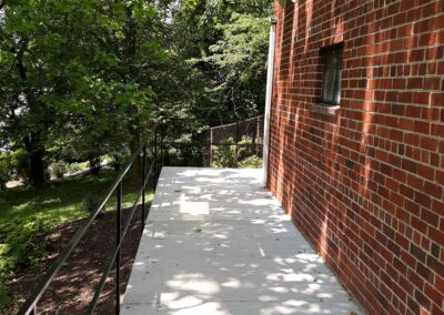 Concrete Walkway Rails-WDC